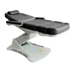 Fotel Kosmetyczny Elektryczny Aspromus 2403 Z Podgrzewaniem - grafitowy -Fotele kosmetyczne elektryczne- 