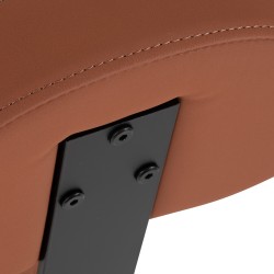 Gabbiano taboret fryzjerski D026 brązowy