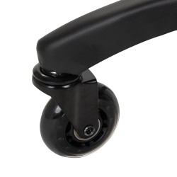 Szarobeżowy taboret fryzjerski Studio Line