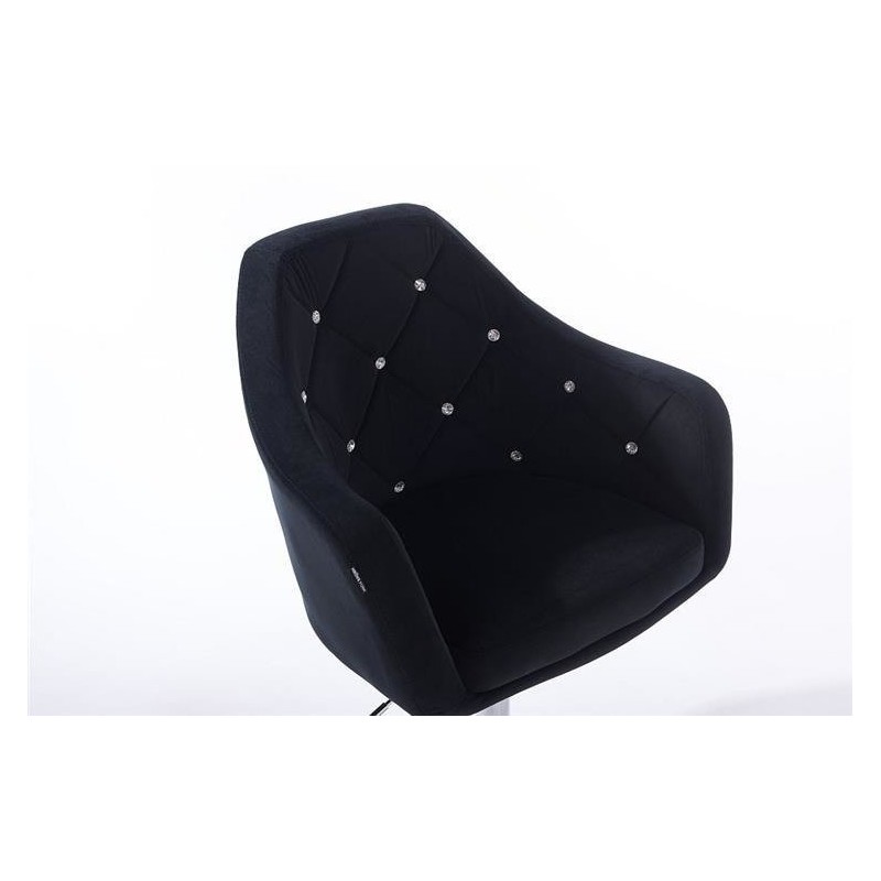 Fotel BLINK HR  Czarny Welur