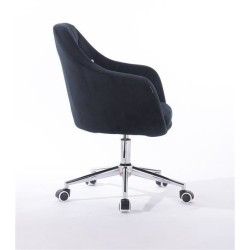 Fotel BLINK HR Ck Czarny Welur