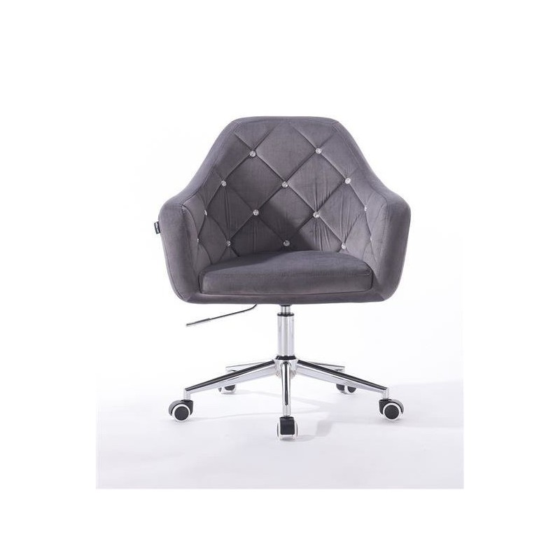 Fotel BLINK HR Ck Grafitowy Welur