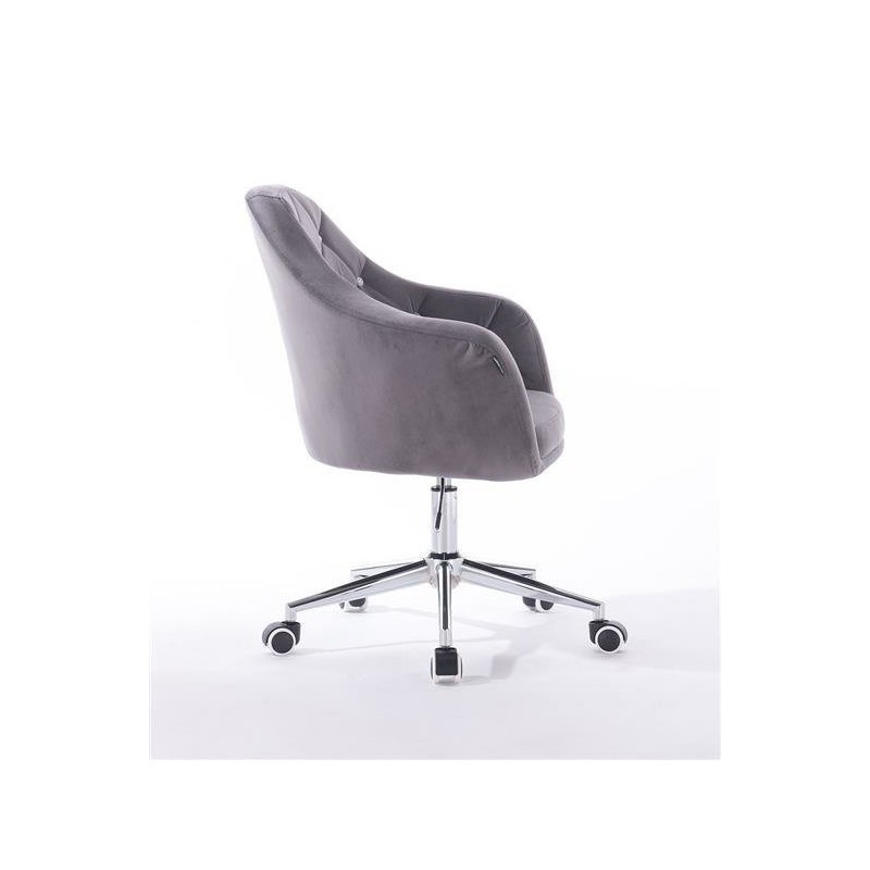 Fotel BLINK HR Ck Grafitowy Welur