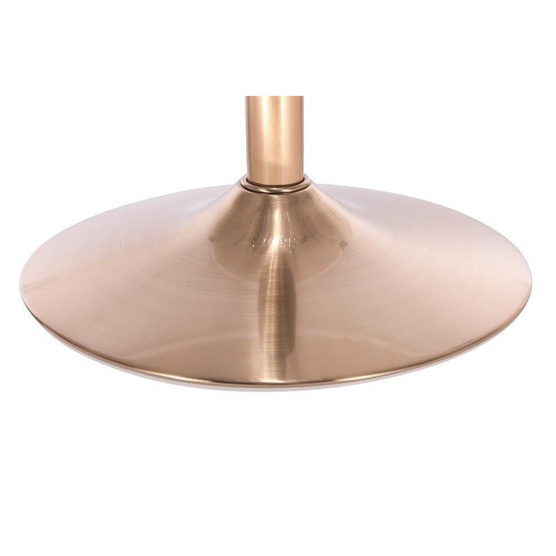 Graphite velour chair gold base