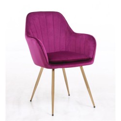 Fotel Hr2022 Fuksja Welur
