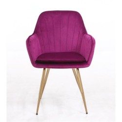 Fotel Hr2022 Fuksja Welur