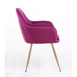 Fotel Hr2022 Fuksja Welur