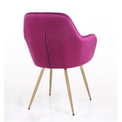 Fotel Hr2022 Fuksja Welur