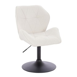 Hoker Hr212N Kremowy Baranek Czarna Podstawa