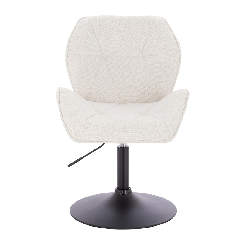 Hoker Hr212N Kremowy Baranek Czarna Podstawa