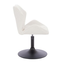 Hoker Hr212N Kremowy Baranek Czarna Podstawa