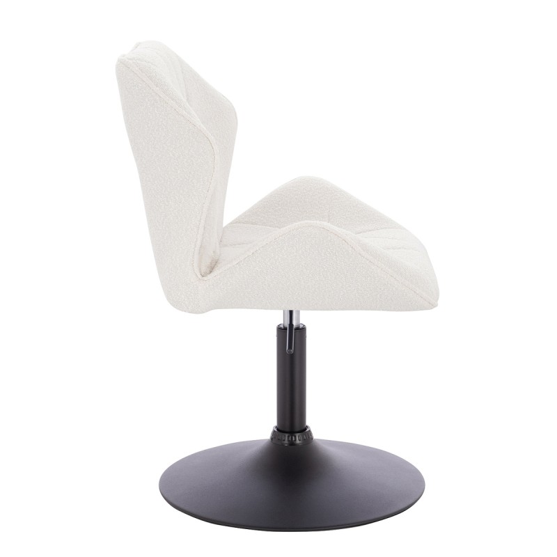 Hoker Hr212N Kremowy Baranek Czarna Podstawa