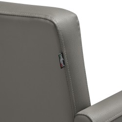 Gabbiano fotel fryzjerski Mataro Szary czarna podstawa