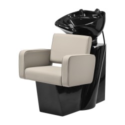 Gabbiano myjnia fryzjerska Bilbao szarobeżowy