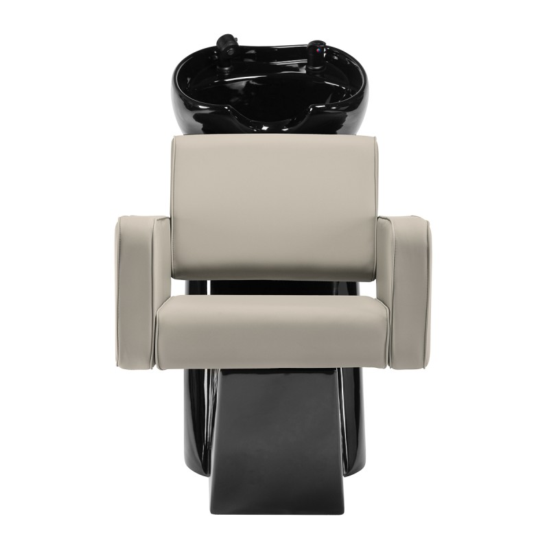 Gabbiano myjnia fryzjerska Bilbao szarobeżowy