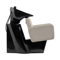 Gabbiano myjnia fryzjerska Bilbao szarobeżowy