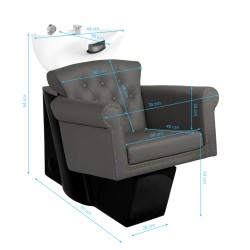 Gabbiano myjnia fryzjerska Berlin szara