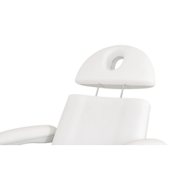 Fotel kosmetyczny AZUR  SMART biały 3 silniki -Fotele kosmetyczne elektryczne- 