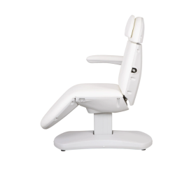 Fotel kosmetyczny AZUR  SMART biały 3 silniki -Fotele kosmetyczne elektryczne- 
