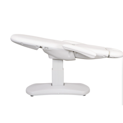 Fotel kosmetyczny AZUR  SMART biały 3 silniki -Fotele kosmetyczne elektryczne- 