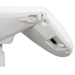 Fotel kosmetyczny AZUR  SMART biały 3 silniki -Fotele kosmetyczne elektryczne- 