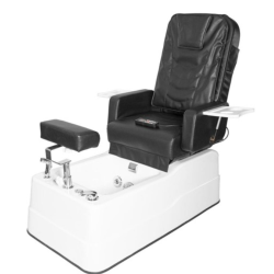 Fotel Do Pedicure Z Masażem Br-2312 Czarny -Fotele pedicure SPA- 