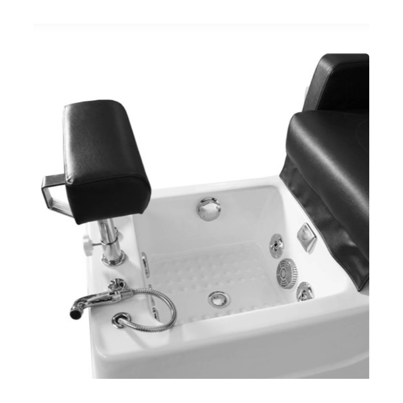Fotel Do Pedicure Z Masażem Br-2312 Czarny -Fotele pedicure SPA- 