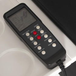 Fotel Do Pedicure Z Masażem Br-2312 Czarny -Fotele pedicure SPA- 