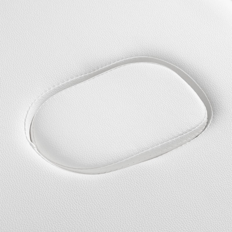 Stół składany do masażu drewniany Balance 2 segmentowy white