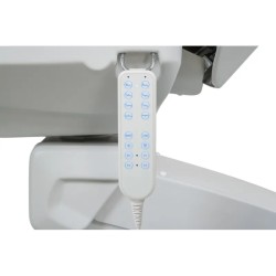 MAXI COZY+ biały – Luksusowy Elektryczny Fotel Kosmetyczny z Systemem Rotacji -Fotele kosmetyczne elektryczne- 