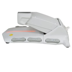 MAXI COZY+ biały – Luksusowy Elektryczny Fotel Kosmetyczny z Systemem Rotacji -Fotele kosmetyczne elektryczne- 