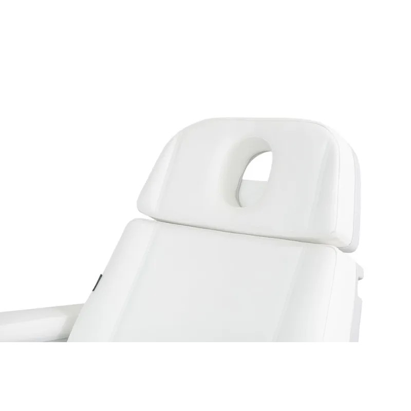 MAXI COZY+ biały – Luksusowy Elektryczny Fotel Kosmetyczny z Systemem Rotacji -Fotele kosmetyczne elektryczne- 