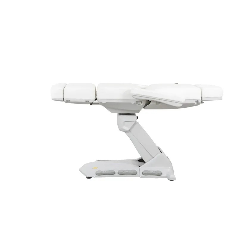 MAXI COZY+ biały – Luksusowy Elektryczny Fotel Kosmetyczny z Systemem Rotacji -Fotele kosmetyczne elektryczne- 