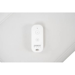 Luksusowa Leżanka Elektryczna SPA ATLANT biała z Podświetleniem i Systemem Grzewczym -Łóżka kosmetyczne- 