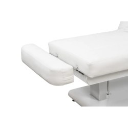 Luksusowa Leżanka Elektryczna SPA ATLANT biała z Podświetleniem i Systemem Grzewczym -Łóżka kosmetyczne- 