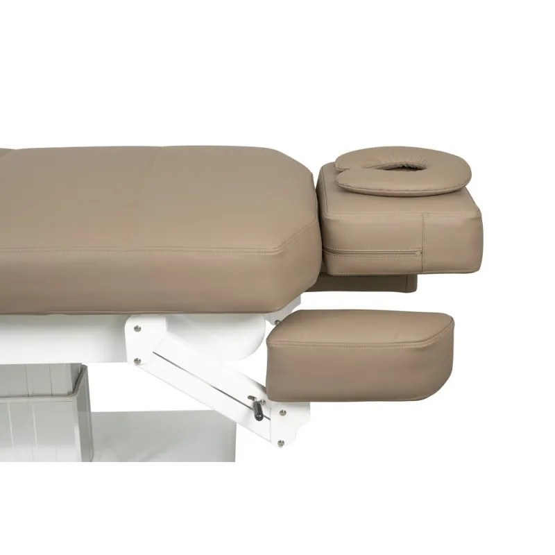 Fotel SPA LEUS Ekskluzywna Leżanka 3-Silnikowa z Grzaniem Beżowe -Strona główna- 