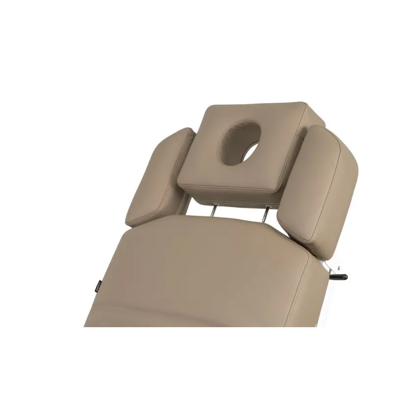 Fotel SPA LEUS Ekskluzywna Leżanka 3-Silnikowa z Grzaniem Beżowe -Strona główna- 