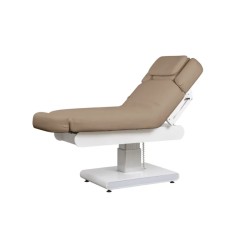 Fotel SPA LEUS Ekskluzywna Leżanka 3-Silnikowa z Grzaniem Beżowe -Strona główna- 