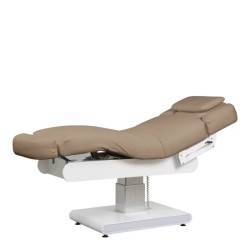 Fotel SPA LEUS Ekskluzywna Leżanka 3-Silnikowa z Grzaniem Beżowe -Strona główna-