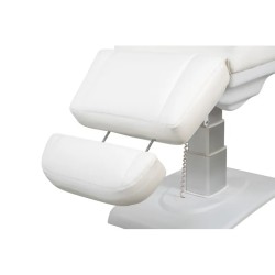 Fotel kosmetyczny BELLUM biały wysokiego unoszenia -Fotele kosmetyczne elektryczne- 