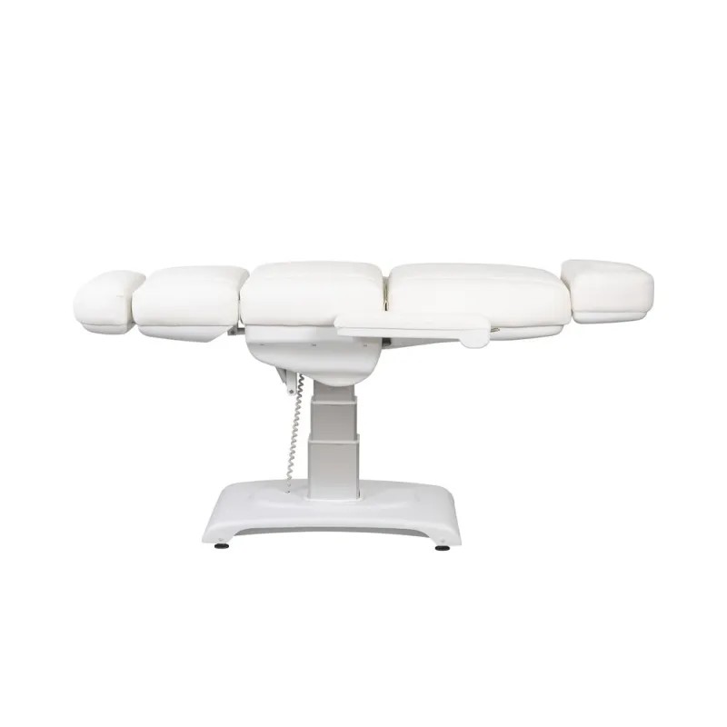 Fotel kosmetyczny BELLUM biały wysokiego unoszenia -Fotele kosmetyczne elektryczne- 