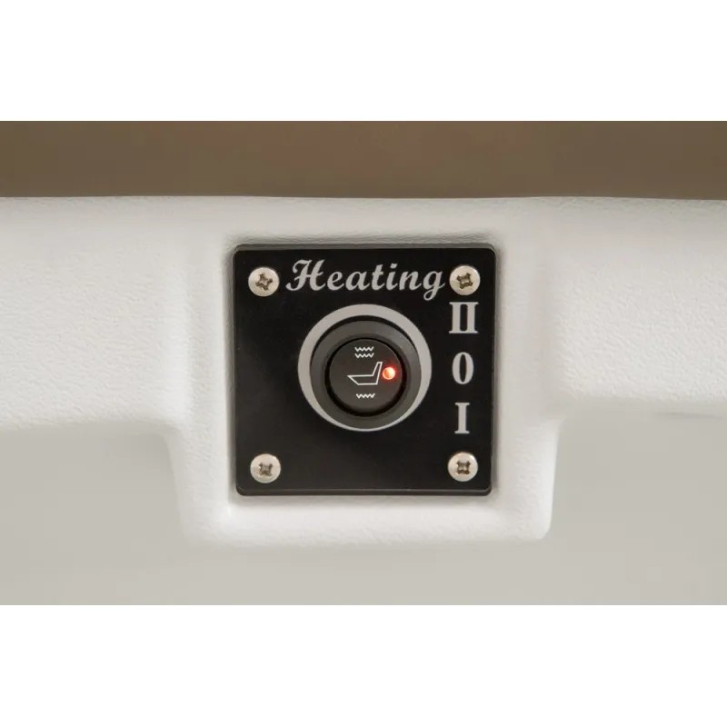 Fotel kosmetyczny RICLE brązowy podgrzewany -Fotele kosmetyczne elektryczne- 