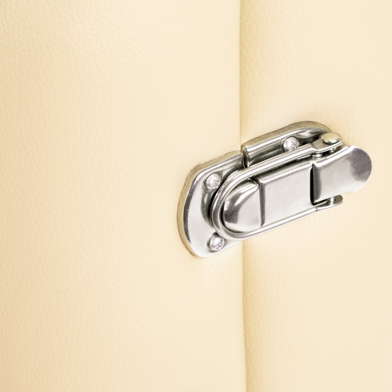 Balance stół składany do masażu aluminiowy 2 segmentowe cream