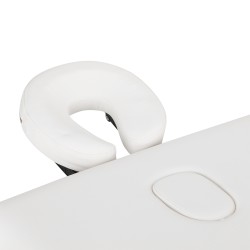 Balance stół składany do masażu aluminiowy 3 segmentowy white