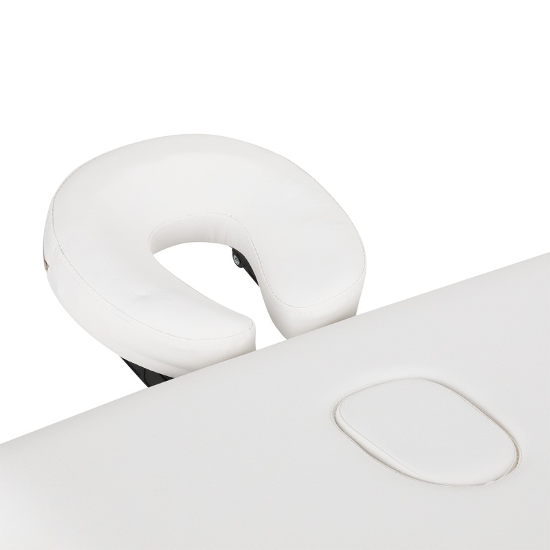 Balance stół składany do masażu aluminiowy 3 segmentowy white
