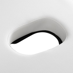 Balance stół składany do masażu aluminiowy 3 segmentowy white