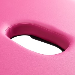 Balance stół składany do masażu aluminiowy 2 segmentowe róż