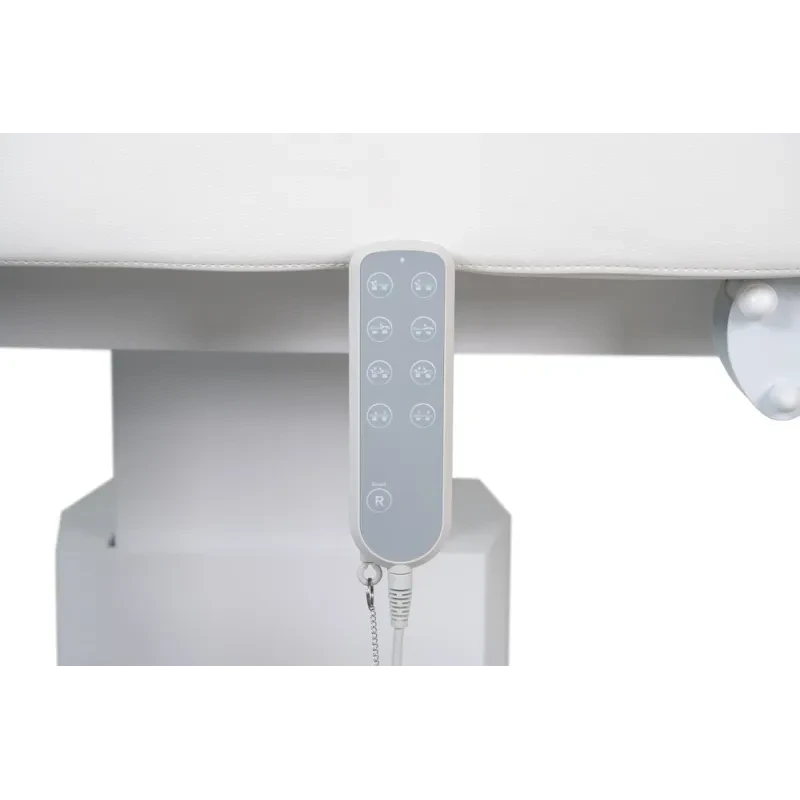 PLENIUS w pozycji do masażu z otworem na twarz