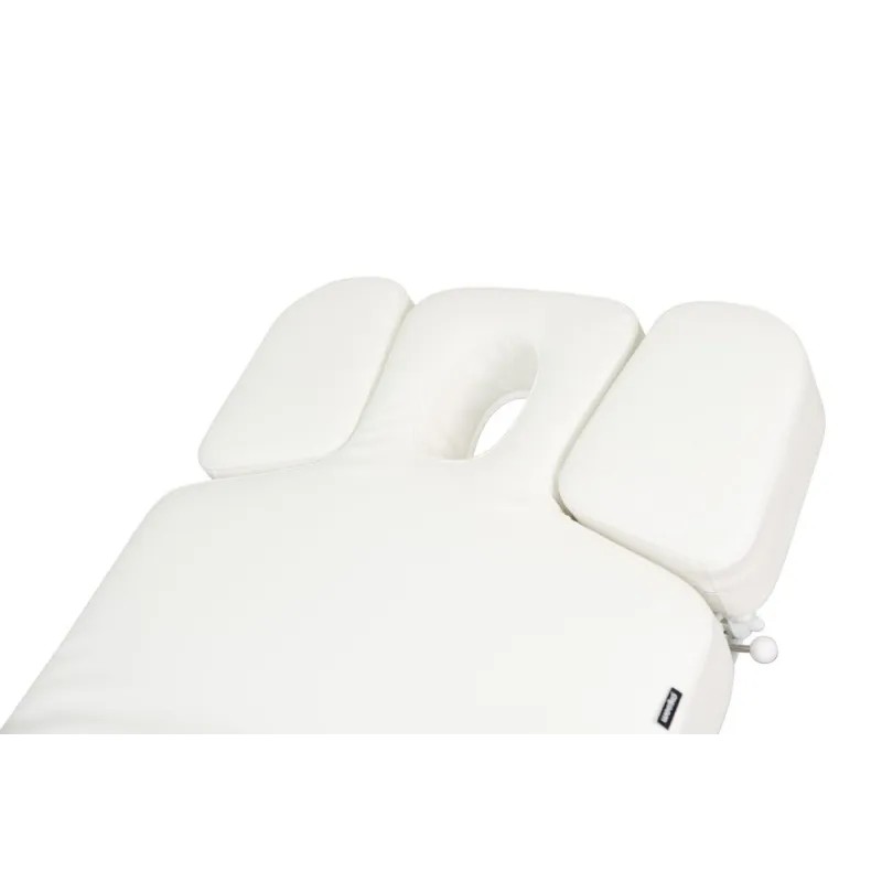 Leżanka kosmetyczna TAL z 3 silnikami i podgrzewaniem biała -Łóżka kosmetyczne- 