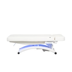 Leżanka kosmetyczna TAL z 3 silnikami i podgrzewaniem biała -Łóżka kosmetyczne- 